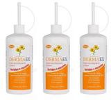 Dermaex Óleo De Girassol Cicatrizante 200ml (Kit C/03)