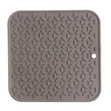 Descanso de panela quadrado de silicone fendi / niazitex