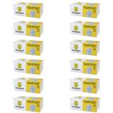Descarpack Máscara Cirúrgica Com Elástico C/50 (Kit C/12)