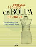 Desenho técnico de roupa feminina