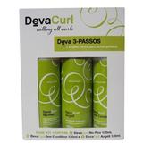 Deva curl kit profissional 3 passos 120ml