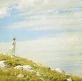 Dia de Brisa - Charles Curran - Tela 60x60 Para Quadro - Santhatela