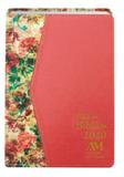 Diario Biblico 2020 Luxo Coral Com Floral - Ave Maria - Acao social claretiana