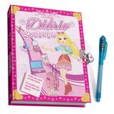 Diário secreto: Livro de Atividades - Rosa - Blu