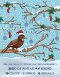 Dibujos para colorear complejos imprimibles (Libro de pintar navideño) - Coloring pages ltd
