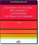 Dicionario De Duvidas , Dificuldades E Curiosidades - Harbra