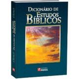 Dicionário de estudos bíblicos - Editora rideel