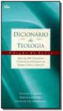 Dicionario de teologia - edicao de bolso - Vida