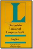 Dicionario universal ingles (ing/port - port/ing) - Langenscheidt