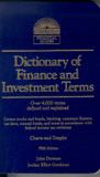 Dictionary of finance and investiment term new edition - Bar - barrons educational