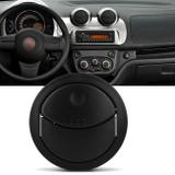 Difusor de Ar Central Painel Fiat Novo Uno Fiorino 10 a 17 Preto Completo com Dispositivo Montagem - Auto quality