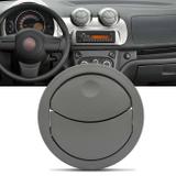 Difusor de Ar Central Painel Novo Uno 10 a 17 Nova Fiorino 13 a 17 Cinza com Dispositivo de Montagem - Auto quality