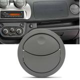 Difusor de Ar Lateral Painel Novo Uno 10 11 12 13 14 15 16 17 Nova Fiorino 13 14 15 16 17 Cinza - Auto quality