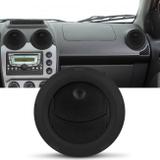 Difusor de Ar Painel Ford Fiesta 2008 a 2014 Preto com Regulagem Direção do Ar - Auto quality