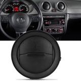 Difusor de Ar Painel Gol Voyage Saveiro G4 G5 G6 2006 a 2015 Preto Plástico ABS - Auto quality