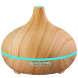 Difusor de aromas Umidificador 500ml 7 Cores Led + Essência aroma bamboo - Compra comigo