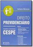 Direito previdenciario questoes comentadas cespe - Editora juspodivm