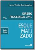 DIREITO PROCESSUAL CIVIL ESQUEMATIZADO - 9a ED - Saraiva