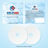 Disco areolar em gel silicone para cicatriz mama 2un kelogel