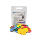 Disco de Lixa Microdont Sortido 22mm (100 Unidades)