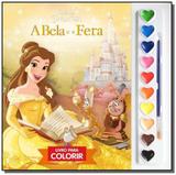 Disney aquarela - a bela e a fera - 2a ed - Dcl