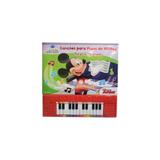 Disney-livro canções para piano do mickey editora dcl 841139