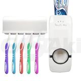 Dispenser Automático Creme Dental e Suporte para 5 Escovas - Western