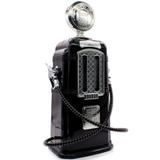 Dispenser bebidas duplo bomba de gasolina retrô preto GT451-B - Lorben