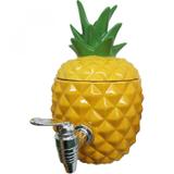 Dispenser Cerâmica Pineapple 1,8L 27cmx22cmx25,5cm Urban Amarelo