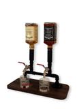 Dispenser Dosador Serve Bebidas Drinks Whisky Bar Adega Estilo Industrial Preto Laca - Formalivre