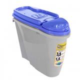 Dispenser Home / Porta Ração Plast Pet 3,5L - Roxo