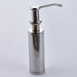 Dispenser Inox Dosador Detergente Liquid Embutir Pia Cozinha - Rozin