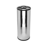 Dispenser Lixeira Aço Inox 4 Tubos para Copos de Água e Café - Jsn