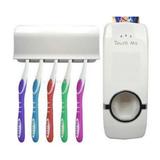 Dispenser para Pasta de Dentes com Porta Escovas TM-2000 - Genérico
