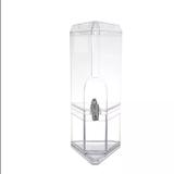 Dispenser/ Suqueira De Acrílico Triangular Com Base - Produtos infinity presentes
