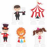 Display Decorativo Festa Circo 05 unidades Duster - Festabox