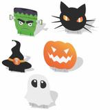 Display Decorativo Halloween 05 unidades Duster - Festabox