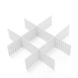 Divisória de Gaveta Branco Plástico 32X7CM - 30948 - Topen