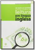 Do texto ao sentido teoria e pratica de leitura em - Editora intersaberes
