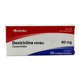 Doxiciclina 80mg Antibiótico oral Cães e Gatos 20 comprimidos - Coveli - Descrição marketplace