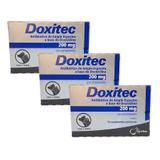 Doxitec 200mg 16 comprimidos KIT 3 cx Syntec Cães e Gatos