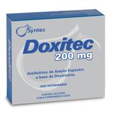 Doxitec 200mg Antibiótico Doxiciclina Cães - 16 Comprimidos - Syntec