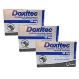 Doxitec 50mg 16 comprimidos KIT 3 cx Syntec Cães e Gatos