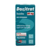 Doxitrat 80mg Antibiótico Cães e Gatos 24 comprimidos - Agener União