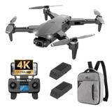Drone LYZRC L900 Pro con bolso com dual câmera 4K preto 5GHz 2 baterias