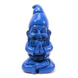 Duende do Progresso Meditando (Azul) - Relaxar e meditar