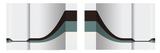 Duo de Quadros Decorativos Canvas p/ Salas Quartos Abstrato Geometrico VIII - Incasa design