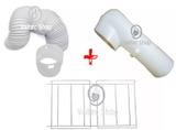 Duto Defletor + Mangueira + Grade Secadora Brastemp Ative (Original)