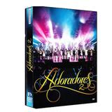 Dvd + Cd Adoradores 2 Ao Vivo Gravadora Novo Tempo