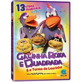DVD - Galinha Roxa e Quadrada e a Turma da Laurinha - Europa filmes